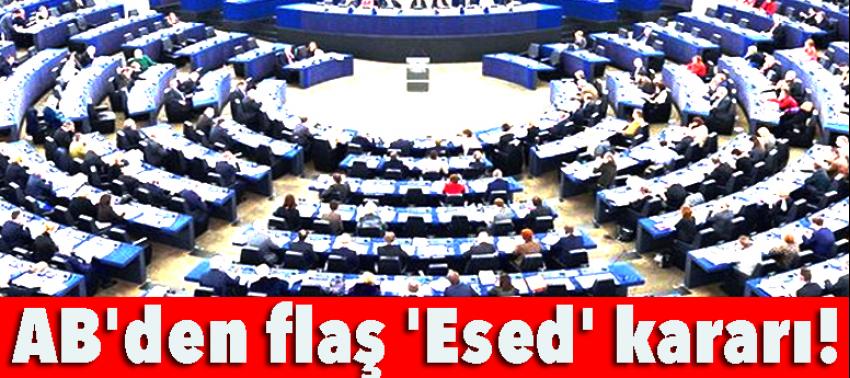 AB'den flaş 'Esed' kararı!