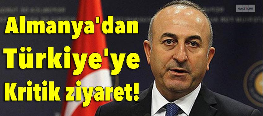 Almanya'dan Türkiye'ye kritik ziyaret!