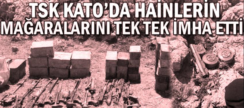 TSK'dan PKK'ya Kato Dağı'nda büyük darbe!