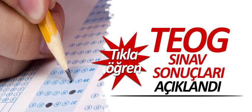 TEOG sınav sonuçları açıklandı - Tıkla öğren
