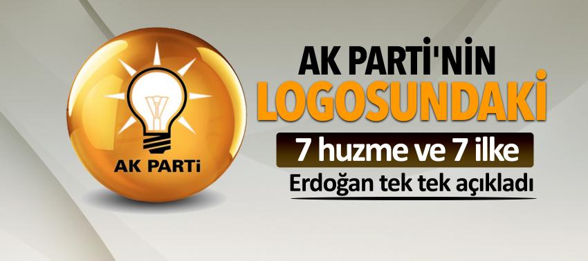 AK Parti'nin logosundaki 7 huzme ve 7 ilke