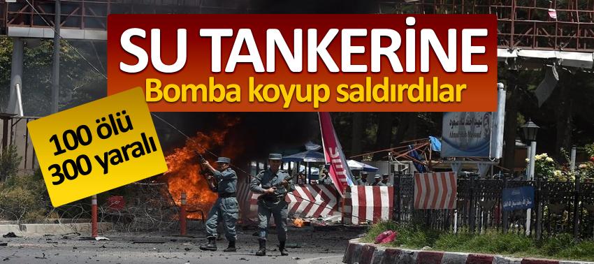 Su tankerine bomba koyup saldırdılar! 100 ölü 300 yaralı