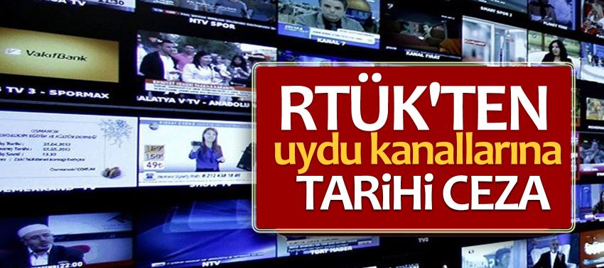 RTÜK'ten uydu kanallarına tarihi ceza