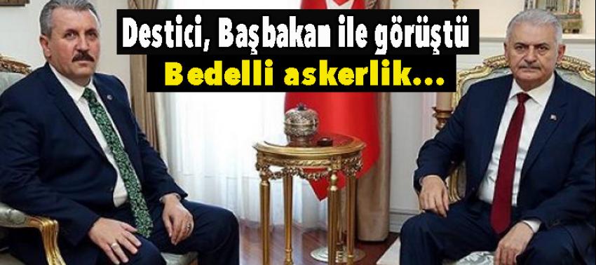 Destici, Başbakan ile görüştü: Bedelli askerlik...