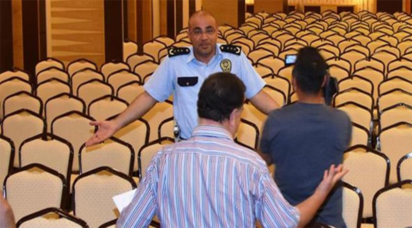 Sadece 1 kişi geldi! Emniyet müdürü çok kızdı