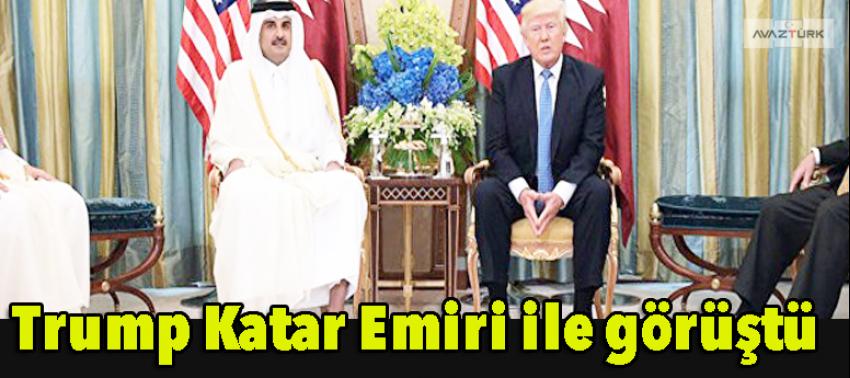 Trump, Katar Emiri ile görüştü