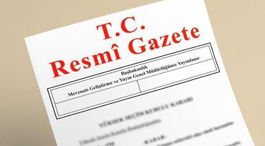 HSK kararı Resmi Gazete'de yayımlandı