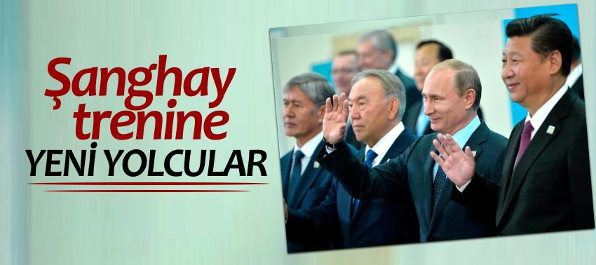 Şanghay trenine yeni yolcular