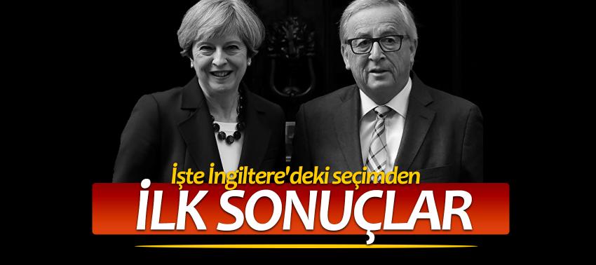 İşte İngiltere'deki seçimden ilk sonuçlar