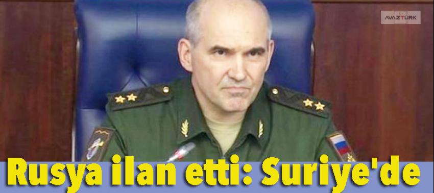 Rusya ilan etti: Suriye'de iç savaş artık bitti!