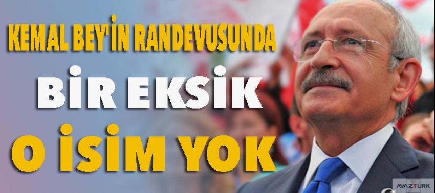 Kemal Bey'in randevusunda bir eksik! O isim yok