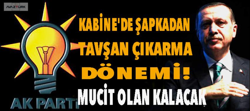 Kabine'de şapkadan tavşan çıkartma dönemi! Mucit olan kalacak