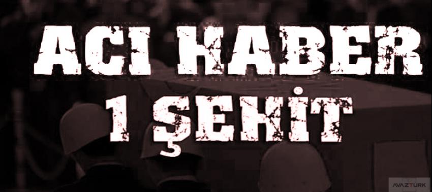 Bingöl’de çatışma: 1 şehit!