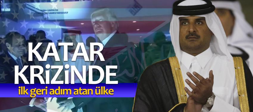 Katar krizinde ilk geri adım atan ülke