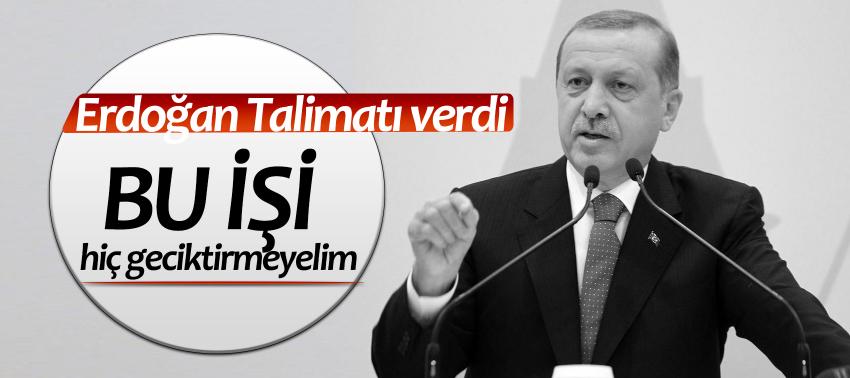 Cumhurbaşkanı Erdoğan'dan içtüzük talimatı!