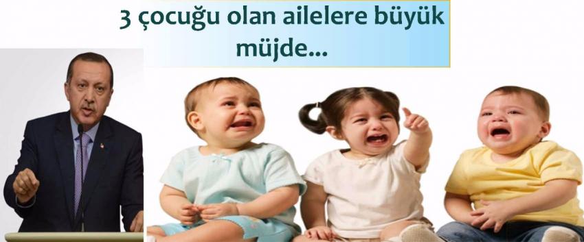 3 çocuğa yüzde 10 vergi indirimi geliyor