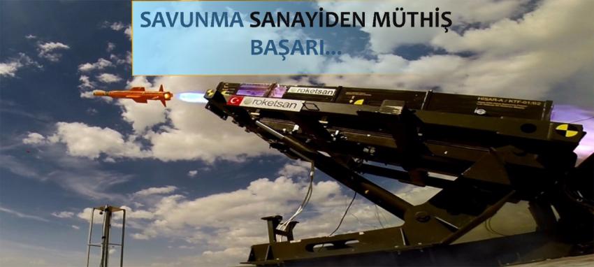 Savunma sanayiden müthiş başarı