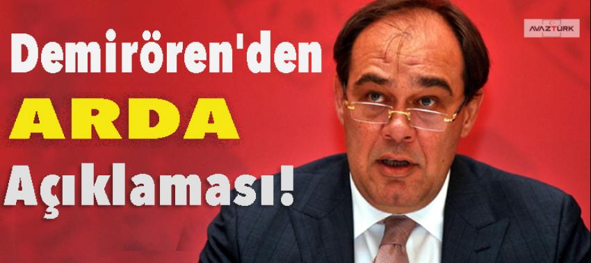 Demirören'den 'Arda' açıklaması: Kazanmamız lazım