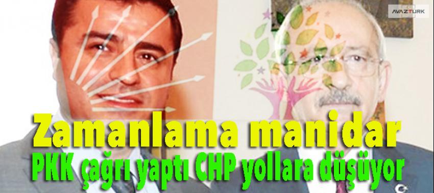 Zamanlama manidar: PKK çağrı yaptı CHP yollara düşüyor