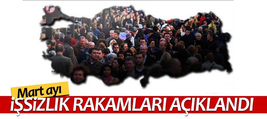 İşte Mart ayı işsizlik rakamları