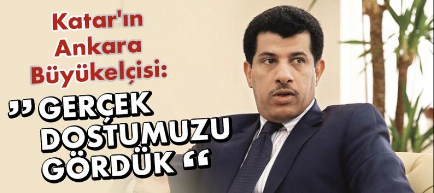 Katar: Gerçek dostumuzu gördük