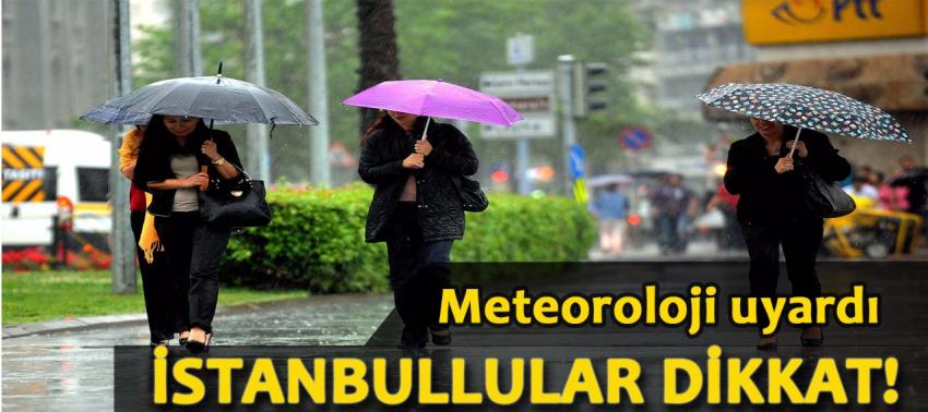 Meteoroloji, İstanbul için saat verdi
