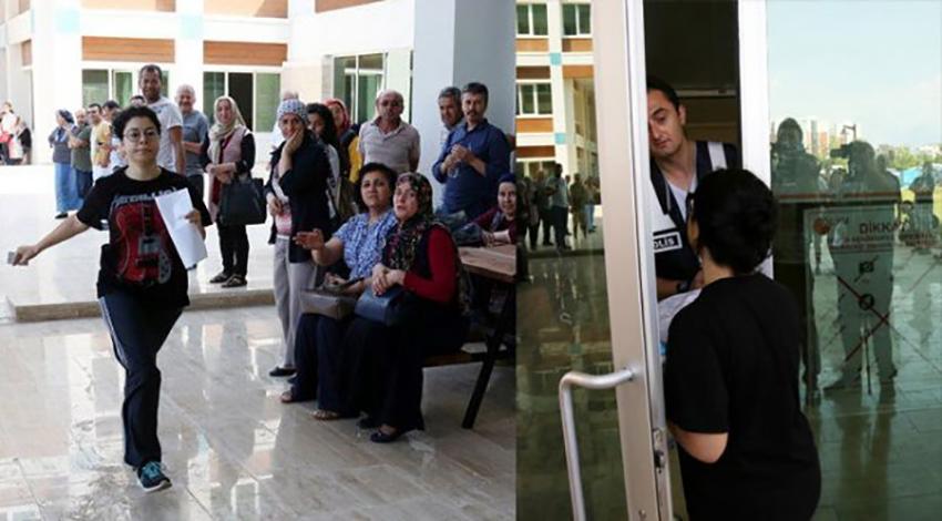 Vatandaşların ısrarıyla sınava alındı