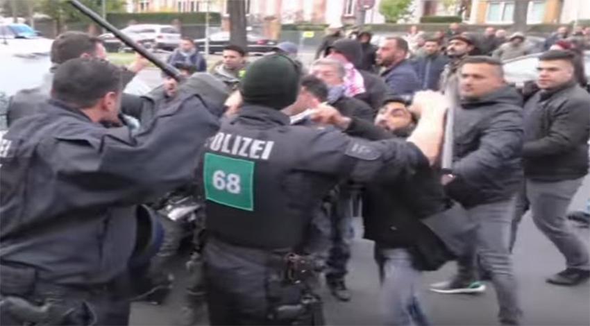 Alman polisi bu sefer şaşırttı!