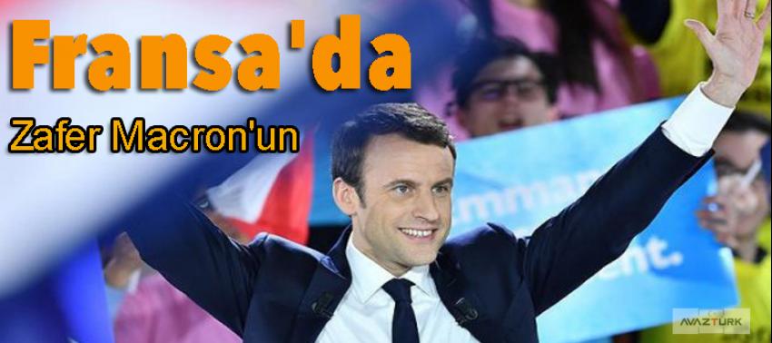 Fransa'da zafer Macron'un!