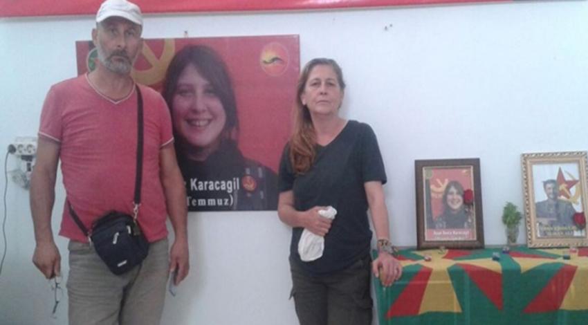 Kırmızı yularlı teröristin anne ve babasını salıverdiler!