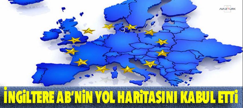Brexit için AB'nin yol haritası kabul edildi