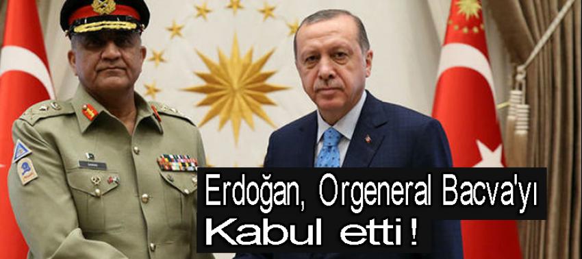 Erdoğan, Orgeneral Bacva'yı kabul etti!