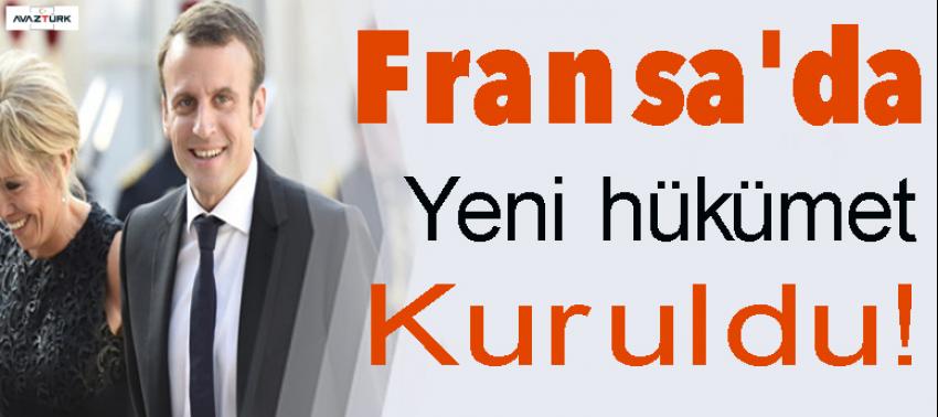 Fransa'da yeni hükümet kuruldu!