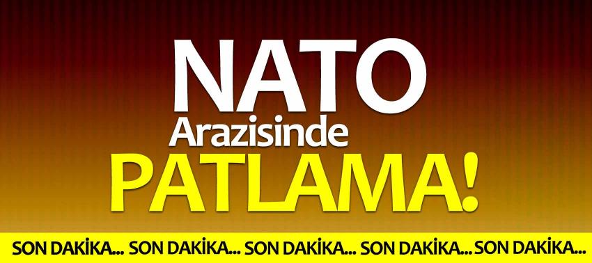 NATO arazisinde patlama! Duvarlar yıkıldı…