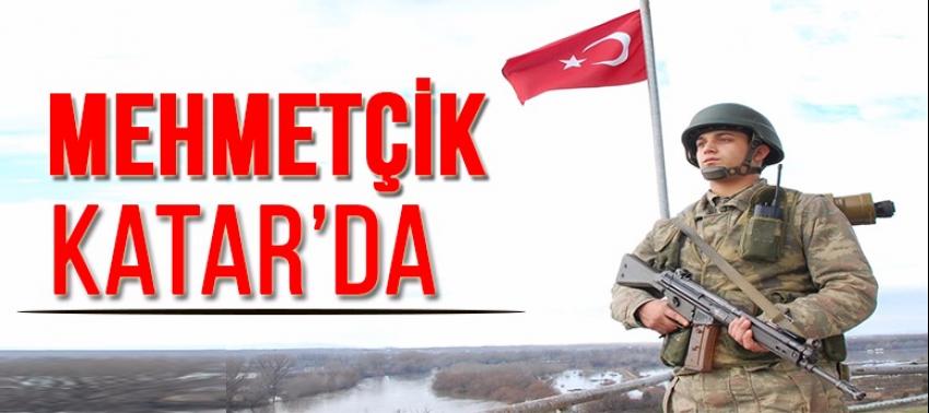 Türk askeri Katar'a girdi