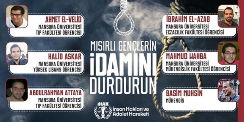 6 Müslümanın idamını durdurun!