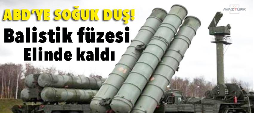 ABD’nin balistik füzesi elinde kaldı