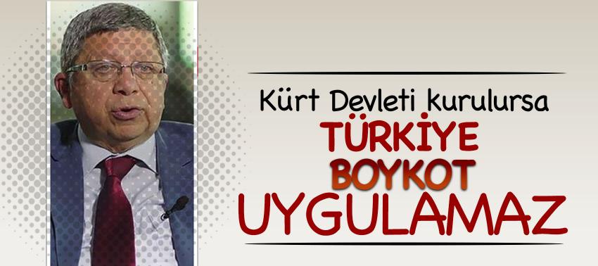 İlnur Çevik: 'Kürt Devleti kurulursa Türkiye, boykot uygulamaz'