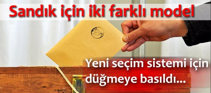 Sandık için iki farklı model