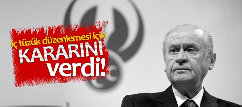 Devlet Bahçeli kararını verdi!