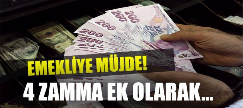 Yüz binlerce emekliye müjde! 4 zamma ek olarak...