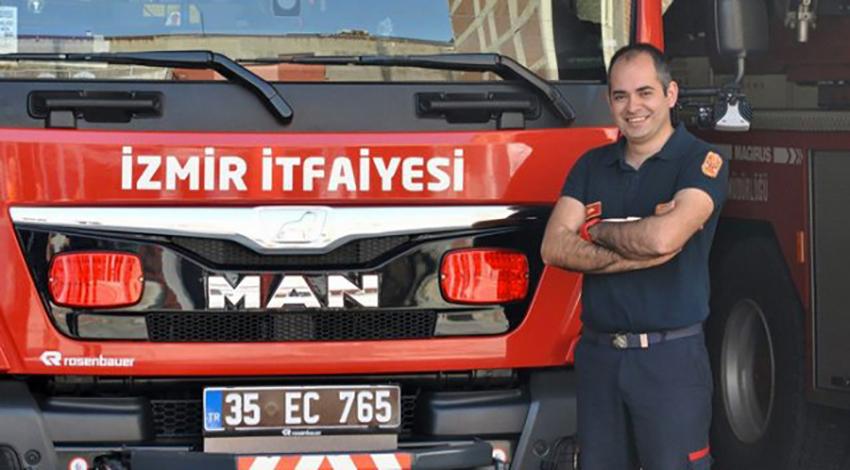 7 üniversite bitirdi, itfaiyecilik mesleğinden vazgeçmedi