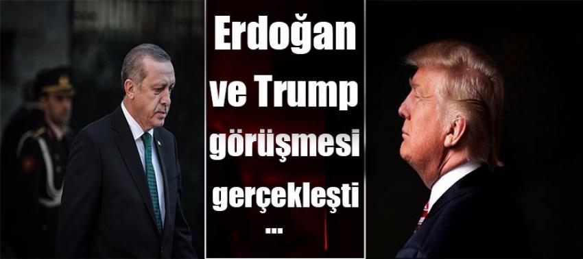 Erdoğan Trump görüşmesi sona erdi
