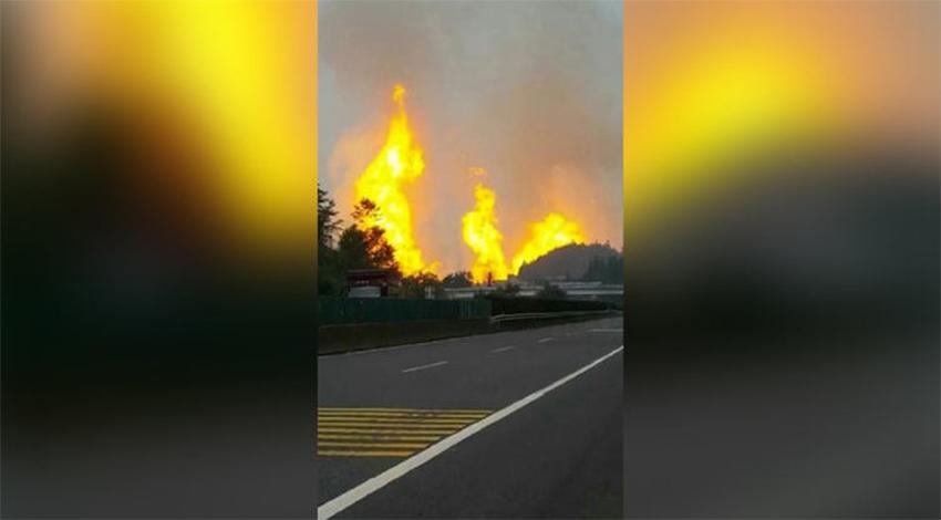 Doğalgaz boru hattında patlama: 8 ölü, 35 yaralı!