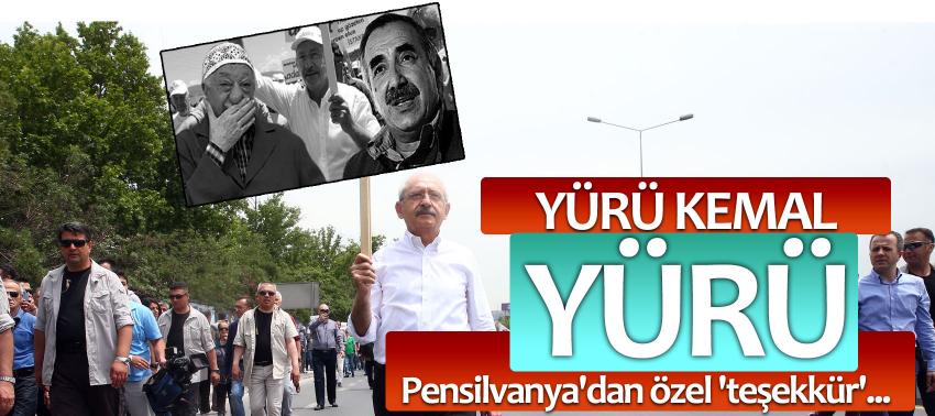 Yürü Kemal yürü! Pensilvanya'dan özel 'teşekkür'...