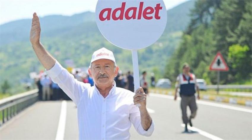 Adalet yürüyüşü CHP'li vekili hastanelik etti