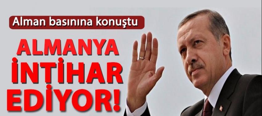 Cumhurbaşkanı Erdoğan Alman basınına konuştu!