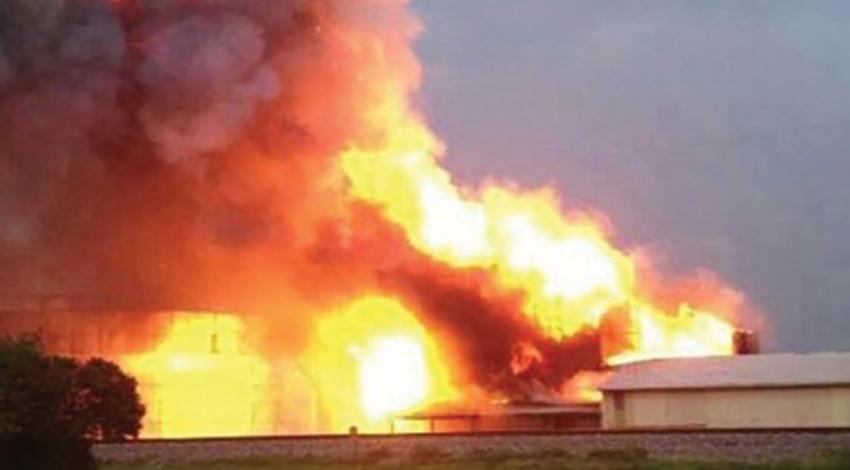 Bursa'da tekstil fabrikasında yangın!