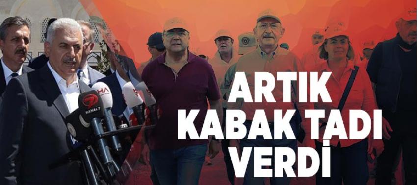 Başbakan Yıldırım'dan adalet yürüyüşüne tepki!