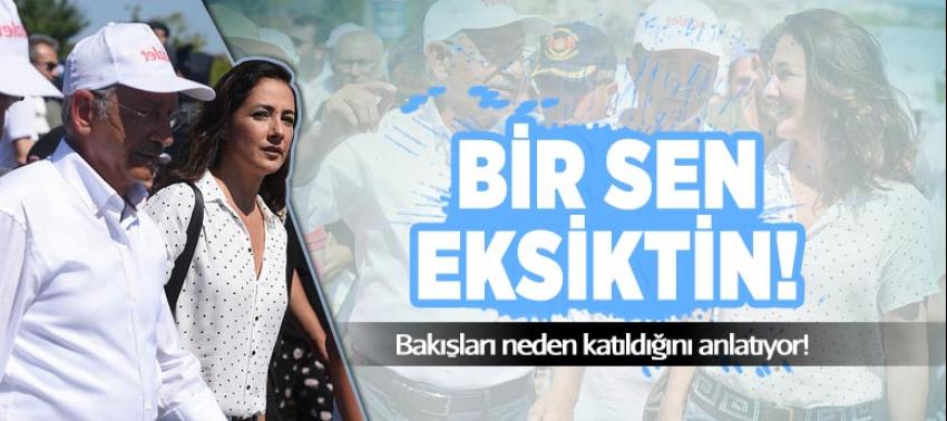 Meltem Cumbul'dan Kılıçdaroğlu'na şov destek!